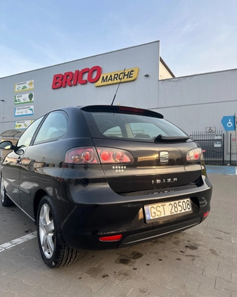 Seat Ibiza cena 10500 przebieg: 157298, rok produkcji 2008 z Tczew małe 121